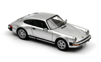 PORSCHE 911 Carrera Coupe USA (1985), silver
