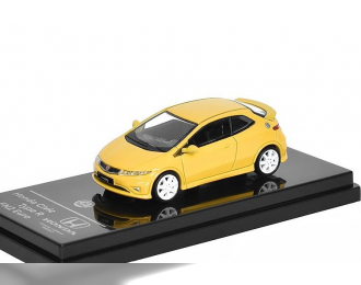 HONDA Civic Type R FN2 Euro RHD (2007), yellow