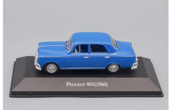 PEUGEOT 403 Saloon (1960), blue