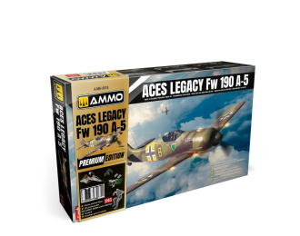 Сборная модель немецкий истребитель Focke Wulf 190 A-5 "Aces Legacy", премиальная версия