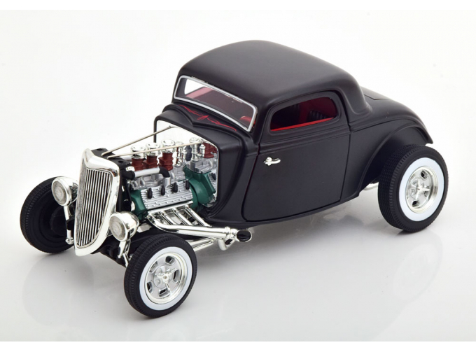 FORD 3-Window Coupe (1934), matt black