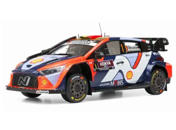 HYUNDAI i20 N Rally1 #1 Safari Rallye Kenia T.Neuville/M.Wydaeghe (2025)
