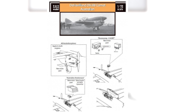 Сборная модель De Havilland DH-88 Comet Australia