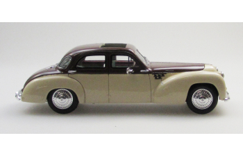 DELAGE D6-3L sedan by Autobineau open roof (1948-54), beige-brown