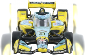 CHEVROLET Team Ed Carpenter Racing №21 Indianapolis Indy 500 Indycar Series (2025) Christian Rasmussen, Blue Yellow