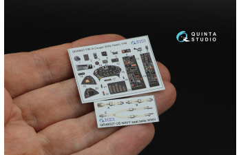 3D Декаль интерьера кабины F9F-8 Cougar (Kitty Hawk)