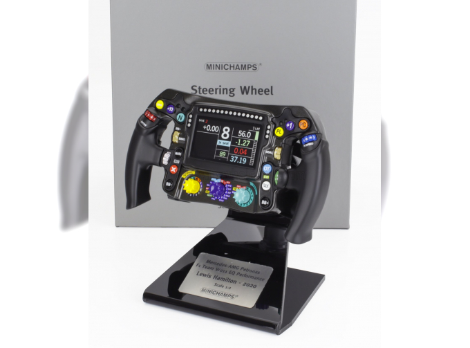 ACCESSORIES Steering Wheel - Volante F1 Mercedes Gp W11 Eq Performance Team Amg Petronas Motorsport №44 World Champion Season (2020) Lewis Hamilton, Black