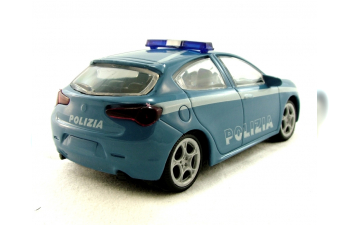 ALFA ROMEO Giulietta Polizia, серия Polizia 1:43, голубой