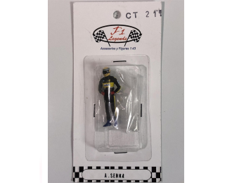 Фигурка Ayrton Senna Team Lotus Formula 1 (1985)