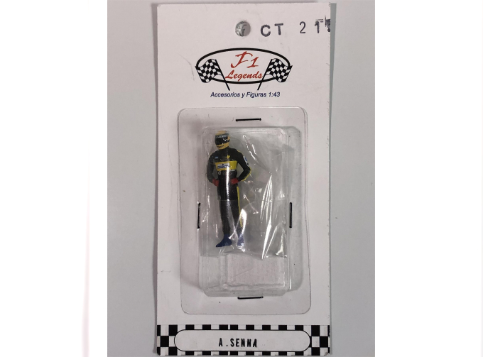Фигурка Ayrton Senna Team Lotus Formula 1 (1985)