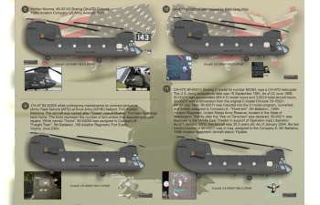 CH-47 Chinook Wet decal