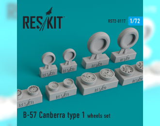B-57 Canberra type 1 Смоляные колеса