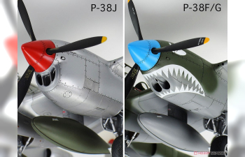 Сборная модель Lockheed P-38J Lightning