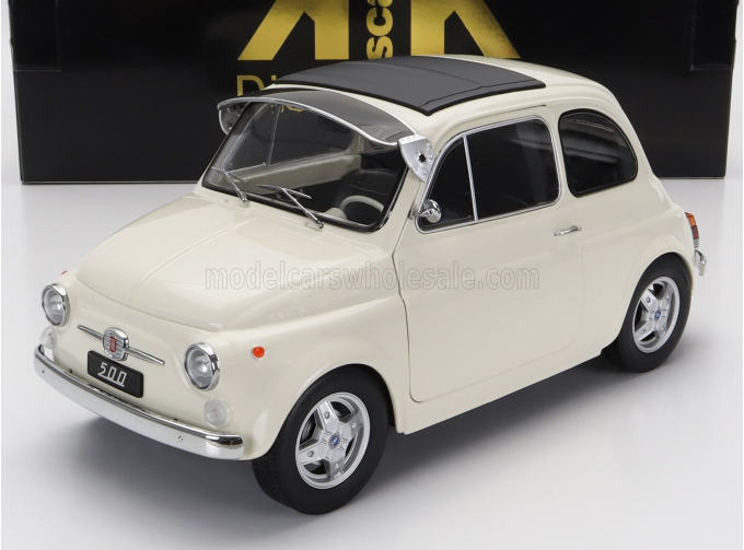 FIAT 500 F Custom (1968), White