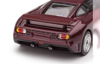 BUGATTI EB110 GT 1995 (LHD), бордовый