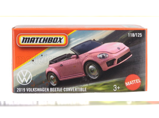 VOLKSWAGEN Beetle Cabriolet Open (2019), pink