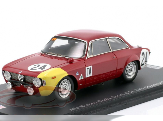 ALFA ROMEO GTA #24 24h Daytona Leo Cella, Teodoro Zeccoli, Giampiero Biscaldi (1968)