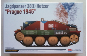 Сборная модель Jagdpanzer 38t Hetzer Prague 1945