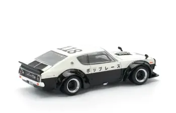 NISSAN Skyline GT-R V8 Drift KPGC110 Kenmeri *NPA Style*, black/white