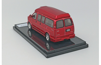 GMC Savana Explorer Limited SE (2006), wine red