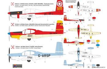 Сборная модель L-40 Meta Sokol