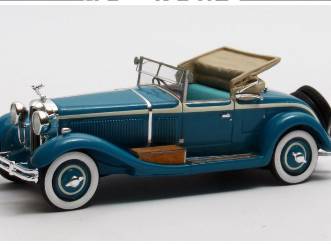 ISOTTA Fraschini 8A SS Castagna Roadster (открытый) 1930 Blue