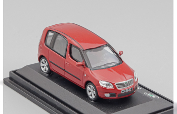 SKODA Roomster (2006), red