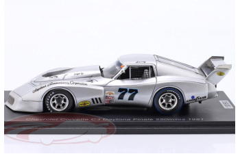 CHEVROLET Corvette C3 #77 Daytona final 205 miles Larry Stephens (1981)