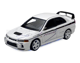 MITSUBISHI Lancer EVO IV GSR MINE'S (1999), white