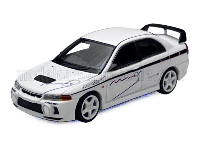 MITSUBISHI Lancer EVO IV GSR MINE'S (1999), white