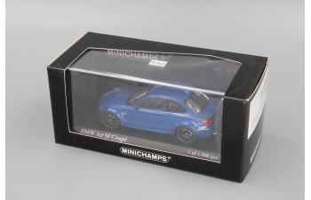 BMW 1 Series M Coupe (2011), blue metallic