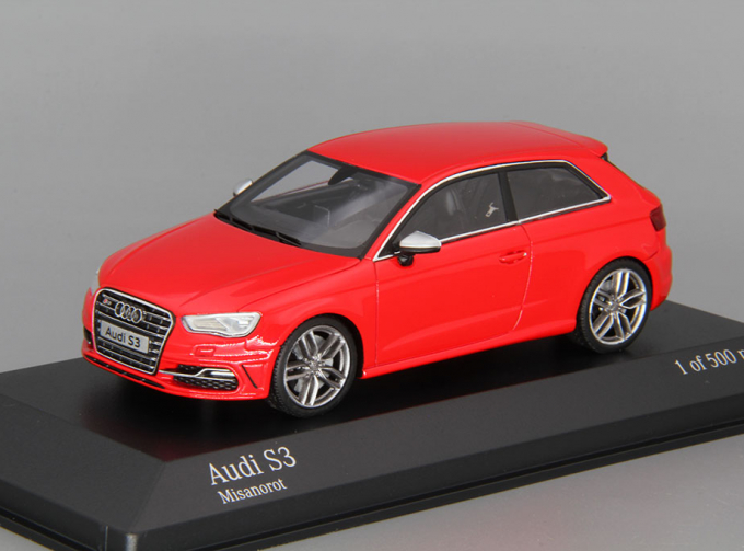 AUDI S3 3door (2013), red