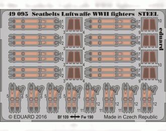 Фототравление Ремни Luftwaffe WWII СТАЛЬ