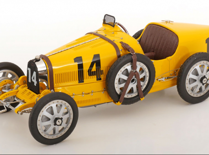 BUGATTI T35 №14 Grand Prix Nation Colour Project, Belgien, yellow