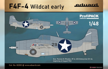 Сборная модель F4F-4 Wildcat early