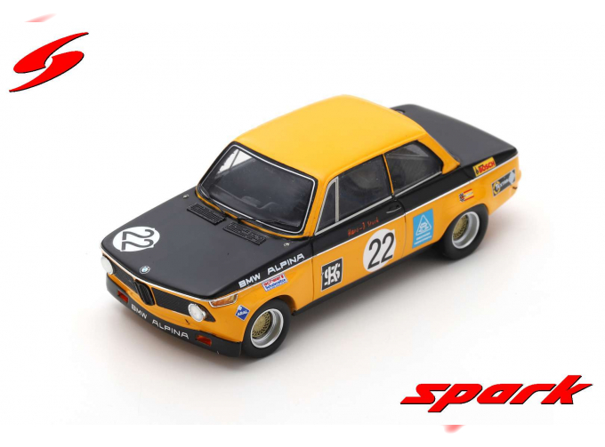 BMW Alpina 2002 #22 3rd Div.2 Grand Prix Brno 1971 Hans-Joachim Stuck