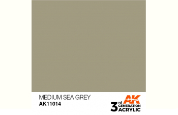 Краска акриловая 3rd Generation Medium Sea Grey 17ml