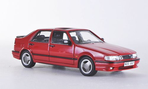 SAAB 9000 CS Aero (1995), red