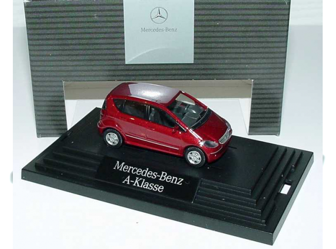 Mercedes-Benz A-Klasse 5 d (W169) 2004 красный