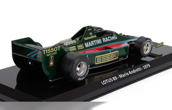 LOTUS F1 80 Team Martini Racing №1 Season (1979) Mario Andretti - Blister Box, Green