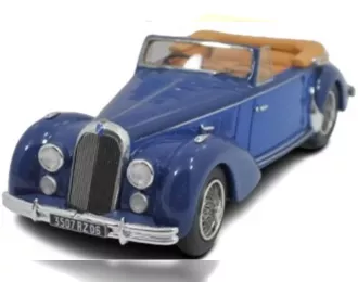 TALBOT-Lago T26 Record Cabriolet Top Down (1948, Two-tone Blue