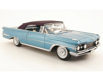OLDSMOBILE 98 Convertible (1959), light blue/black