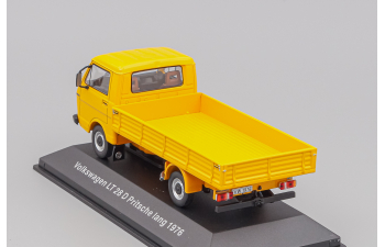 VOLKSWAGEN LT 28 В Pritsche Lang (1975), yellow