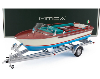 Моторная лодка Riva Junior (1966), слоновая кость/морской синий