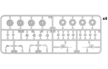 Сборная модель диорама - полевой ремонт немецкого танка - Курск 1943