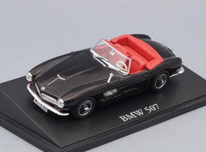 BMW 507 (1957), Classic Sports Cars, black