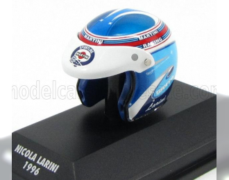 HELMET Casco Helmet Alfa Romeo Dtm (1996) N.Larini, 2 Tone Blue White