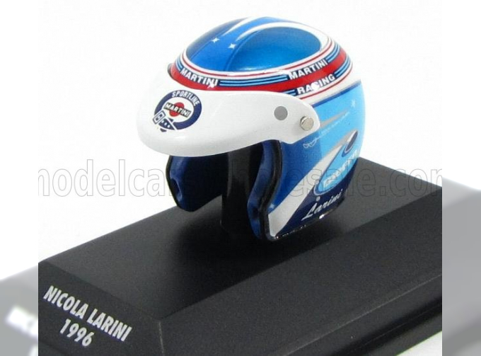 HELMET Casco Helmet Alfa Romeo Dtm (1996) N.Larini, 2 Tone Blue White