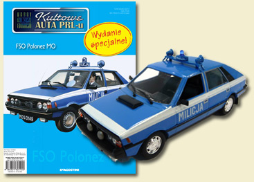 FSO Polonez 1500 Milicja Kultowe Auta спецвыпуск, blue