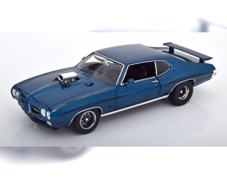 PONTIAC GTO Judge Drag Oulaws (1970), blue metallic